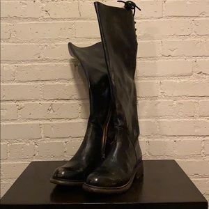 Bed Stu Black Hand Wash Manchester Boot